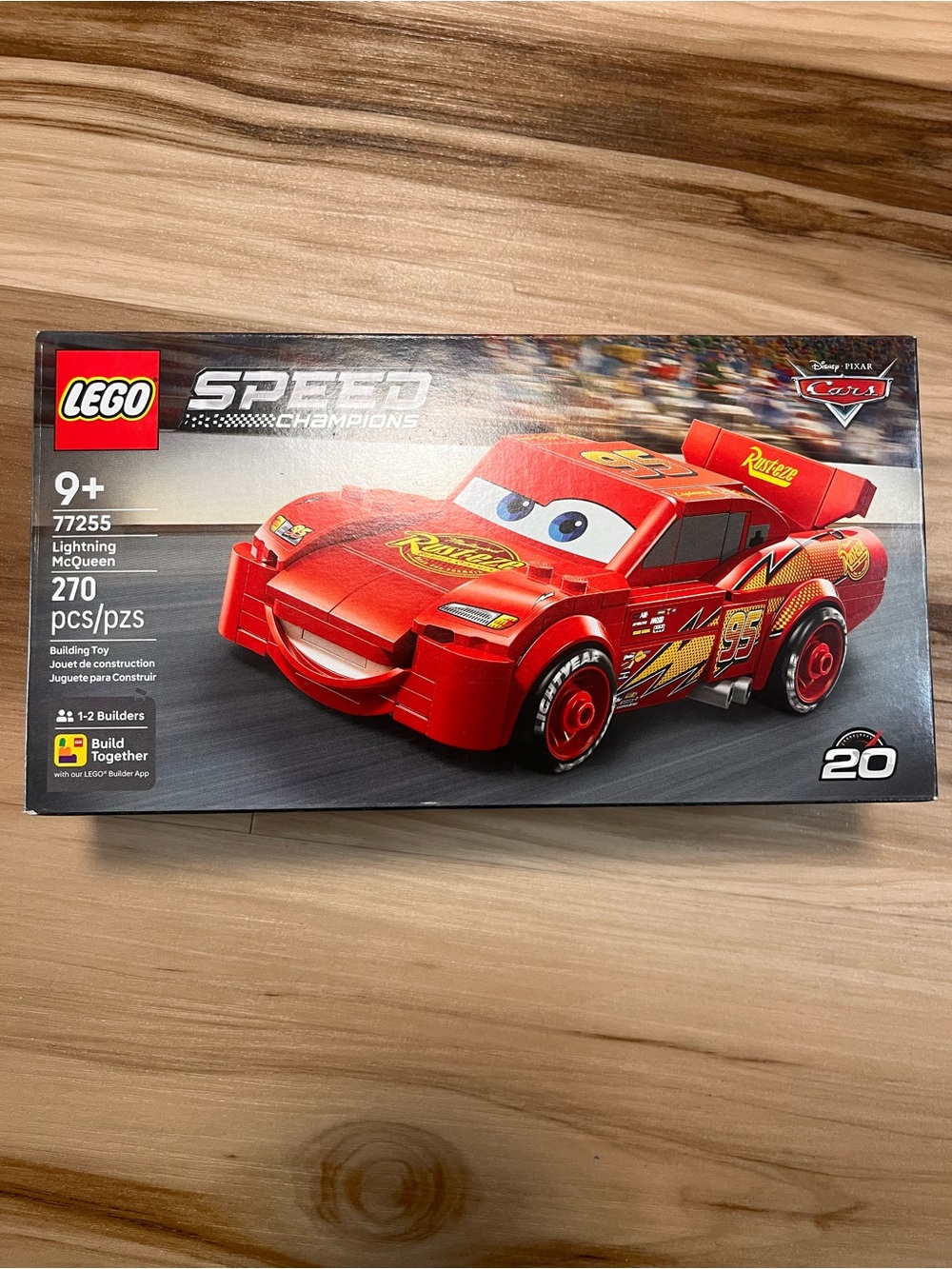LEGO Speed Champions 77255 Lightning McQueen Disney Pixar Cars NEW In Sealed Box